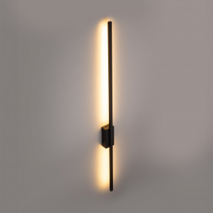 Kinkiet pionowy Flash LED 3000K 108cm czarny TK Lighting
