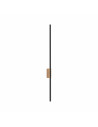 Kinkiet pionowy Flash LED 3000K 108cm czarny / sosna TK Lighting