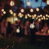 Girlanda zewnętrzna X IP65 1150cm czarna TK Lighting