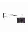Kinkiet na wysięgniku z abażurem Glorii czarny TK Lighting