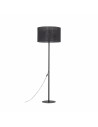 Lampa podłogowa z abażurem Glorii 50cm H160cm czarna TK Lighting