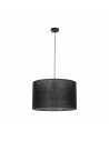 Lampa wisząca z abażurem Glorii 50cm czarna TK Lighting