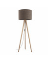 Lampa trójnóg z abażurem Grand 50cm H145cm brązowy / sosna TK Lighting