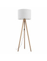 Lampa trójnóg z abażurem Grand 50cm H145cm len / sosna TK Lighting
