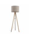 Lampa trójnóg z abażurem Grand II 50cm H145cm len / sosna TK Lighting