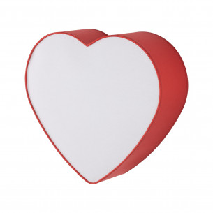 Plafon dziecięcy w kształcie serca Heart 38,5x42cm czerwony TK Lighting