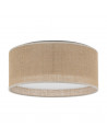 Plafon okrągły boho Juta 45cm brązowy TK Lighting