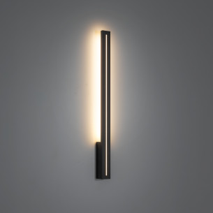 Kinkiet zewnętrzny pionowy Linea LED 3000K IP65 61cm szary TK Lighting