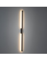 Kinkiet zewnętrzny pionowy Linea LED 3000K IP65 121cm szary TK Lighting