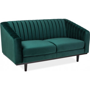 Asprey Velvet green 2 seater velvet sofa Signal