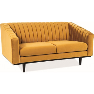 Asprey Velvet curry 2 seater velvet sofa Signal