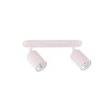 Reflektor sufitowy podwójny Livia różowy TK Lighting