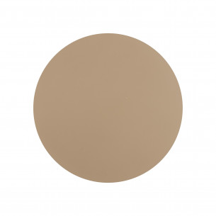 Kinkiet okrągły Luna Sabia 30cm beżowy TK Lighting