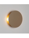 Kinkiet okrągły Luna Sabia 20cm beżowy TK Lighting