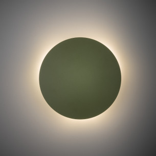 Kinkiet okrągły Luna 30cm zielony TK Lighting