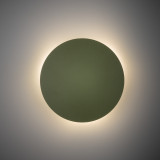 Kinkiet okrągły Luna 30cm zielony TK Lighting