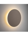 Kinkiet okrągły Luna Sabia 40cm beżowy TK Lighting