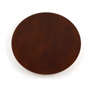 Kinkiet okrągły drewniany Luna 30cm orzech TK Lighting