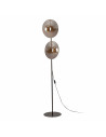 Lampa podłogowa drewniana 2 kule Lunar 160cm brązowa TK Lighting