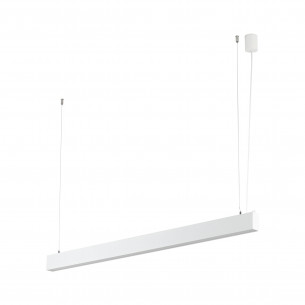 Lampa wisząca podłużna Luxe LED 3000K 120cm biała TK Lighting 2