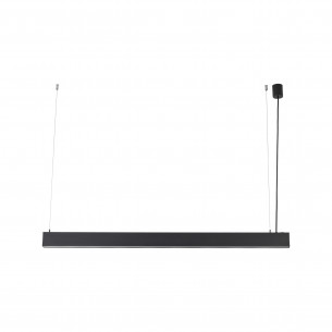 Lampa wisząca podłużna Luxe LED CCT 3000/4000/6000K 120cm czarna TK Lighting
