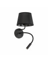 Kinkiet z lampką do czytania i usb Maja czarny TK Lighting