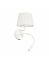 Kinkiet z lampką do czytania i usb Maja biały TK Lighting