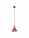 Lampa wisząca stożek Matteo 20cm ceglany / sabia TK Lighting