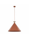 Lampa wisząca stożek Matteo 50cm ceglany / sabia TK Lighting