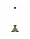 Lampa wisząca stożek Matteo Peapod 20cm zielona TK Lighting