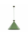 Lampa wisząca stożek Matteo Peapod 50cm zielona TK Lighting