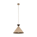 Lampa wisząca stożek Matteo 33cm sabia / brąz TK Lighting