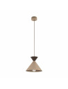 Lampa wisząca stożek Matteo 20cm sabia / brąz TK Lighting