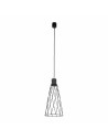 Lampa wisząca druciana Modesto 19cm czarna TK Lighting