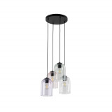 Lampa wisząca szklana Molly IV 38cm zielona TK Lighting