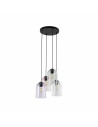 Lampa wisząca szklana Molly IV 38cm zielona TK Lighting