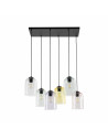 Lampa wisząca szklana Molly VI 58cm zielona TK Lighting