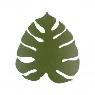 Kinkiet ścienny dekoracyjny Monstera 35cm zielony TK Lighting