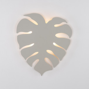 Kinkiet ścienny dekoracyjny Monstera 49cm beżowy TK Lighting