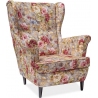 Lord Coral multicolour upholstered armchair Signal