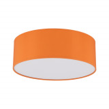 Plafon okrągły z abażurem Nicola 38cm pomarańczowy TK Lighting