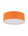 Plafon okrągły z abażurem Nicola 38cm pomarańczowy TK Lighting