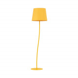 Lampa podłogowa z abażurem Nicola 150cm żółta TK Lighting