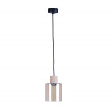 Lampa wisząca szklana Orson 13cm bursztynowa TK Lighting
