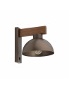 Kinkiet z włącznikiem loft Oslo brąz / orzech TK Lighting