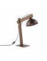 Lampa biurkowa loft Oslo brąz / orzech TK Lighting