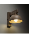Kinkiet z włącznikiem Oslo Sabia beżowy / drewno TK Lighting