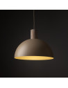 Lampa wisząca skandynawska Oslo Sabia 33,5cm beżowy / drewno TK Lighting