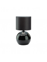 Lampa stołowa szklana z abażurem Palla Small czarno-biała TK Lighting