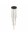 Lampa glamour wiszące tuby Piano X 35cm złota TK Lighting